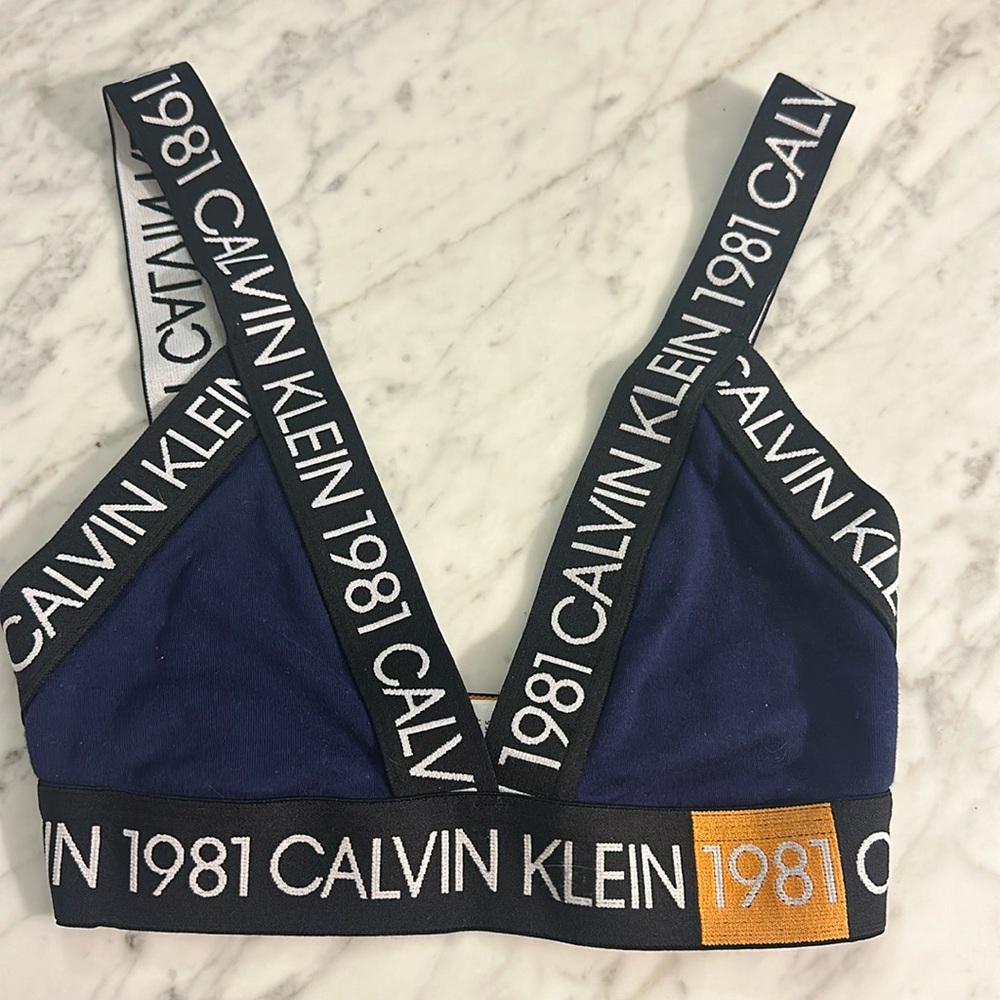 Calvin Klein 1981 Bold Bralette in XS - Picture 2 of 4